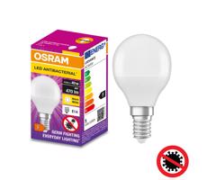 Osram LED Antibakteriální žárovka P40 E14/4,9W/230V 2700K - Osram