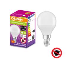 Osram LED Antibakteriální žárovka P40 E14/4,9W/230V 4000K - Osram