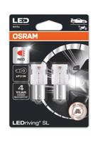 OSRAM LED P21W 7506DRP-02B RED 12V 2W BA15s 4062172152204