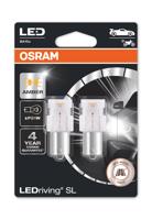 OSRAM LED P21W 7506DYP-02B AMBER 12V 2W BA15s 4062172152228