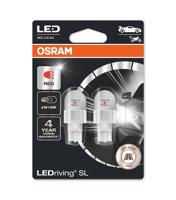 OSRAM LED W16W 921DRP-02B RED 12V 2W W2.1x9.5d PREMIUM 4062172160155