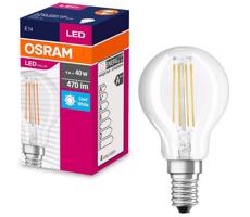 Osram LED Žárovka FILAMENT P40 E14/4W/230V 4000K - Osram