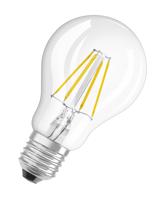 Osram LED žárovka LED E27 A60 4W = 40W 470lm 4000K Neutrální bílá 300° Filament Parathom Čirá 4058075591714