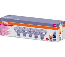 Osram SADA 5x LED Stmívatelná žárovka MR16 GU5,3/3,8W/12V 4000K 36° - Osram