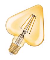 OSRAM Vintage 1906 LED CL HEART FIL GOLD 40 non-dim 4,5W/825 E27 4058075092099