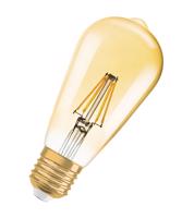 Osram žárovka LED Vintage, E27, 7 W, teplá bílá 2 400 K 4052899972360