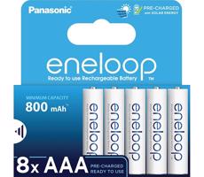 Pana Pana - 8 ks Nabijecí baterie AAA Eneloop 800 mAh