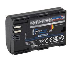 PATONA PATONA - Aku Canon LP-E6NH 2400mAh Li-Ion Platinum USB-C