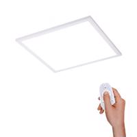 PAUL NEUHAUS LED panel, stropní svítidlo, úspora místa, bílé 2700-5000K LD 14531-16