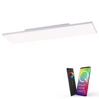 PAUL NEUHAUS Q-FRAMELESS, LED panel, Smart Home, 120x30cm RGB plus 3000-5000K PN 8289-16