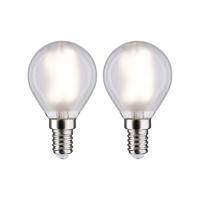 Paulmann 28919 LED Energetická třída EEK2021 F A G E14 kapkový tvar 4.8 W neutrální bílá Ø x v 45 mm x 78 mm 2