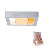 PAULMANN Carpo LED Panel 225mm hranaté 13W matný chrom s funkcí stmívání 3000-2300K 797.94 P 79794 79794