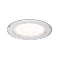 Paulmann LED nábytkové vestavné svítidlo kruhové 2ks sada 2x2,5W chrom 999.20 P 99920 99920