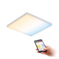 PAULMANN LED Panel SmartHome Zigbee Velora měnitelná bílá 295x295mm 10,5W 2.700K bílá barva nastavitelná 798.25 79825