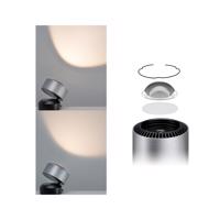 PAULMANN LED stolní lampa Aldan 3,5W černá/hliník kartáčovaný stmívatelné 797.18 P 79718 79718