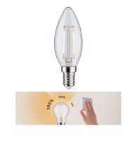 PAULMANN LED svíčka 2,5W E14 čirá 230 V 3-krokové-stmívatelné 285.72 P 28572 28572 Čirá