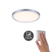 PAULMANN LED vestavné svítidlo Areo VariFit IP44 3-krokové-stmívatelné 175mm 13W 3.000K matný chrom 930.51 93051