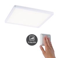 PAULMANN LED vestavné svítidlo Areo VariFit IP44 3-krokové-stmívatelné 230x230mm 16W 4.000K bílá 930.60 93060