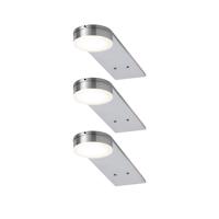 Paulmann nábytkové přisazené svítidlo LED Setup kruhové 3ks-Set vč. LED-Modul 3x3,2W 935.67 P 93567 93567