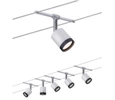 Paulmann Paulmann 3981 - SADA 5xLED/4W Bodové svítidlo TUBE 230V