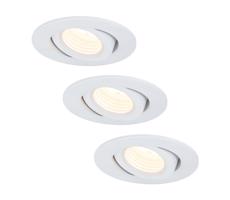 Paulmann Paulmann 92685 - SADA 3x LED Podhledové svítidlo PREMUIM LINE 3xLED/10W/230V