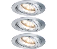 Paulmann Paulmann 92817 - SADA 3xLED/7W IP23 Koupelnové podhledové svítidlo COIN 230V