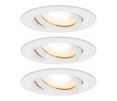 Paulmann Paulmann 92898-SADA 3x LED GU10/7W IP65 Koupelnové podhledové svítidlo NOVA 230V