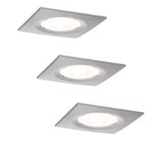 Paulmann Paulmann 93615 - SADA 3x LED/7W IP44 Stmívatelné koupelnové podhledové svítidlo