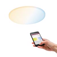 PAULMANN Smart Home Zigbee LED vestavné svítidlo Veluna VariFit měnitelná bílá 185mm IP44 15W 953.86 95386