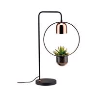 PAULMANN Stolní lampa Fanano 1-ramenné pro osvětlení rostlin černá/měď 797.46 P 79746 79746