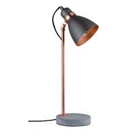 Paulmann stolní lampa Neordic Orm 1-ramenné měď/beton 796.24 P 79624 79624