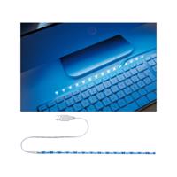 Paulmann USB LED-pásek modrá 30cm bílá kov plast P 70456 70456