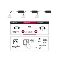 PAULMANN Vestavné svítidlo Choose LED-Modul Coin EasyDim 3x6,5W 2.700 924.77 92477