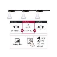 PAULMANN Vestavné svítidlo Choose LED-Modul GU10 3-krokové-stmívatelné 3x6,5W 2.700 287.85 28785