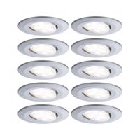 PAULMANN Vestavné svítidlo LED Calla kruhové 10x6,5W matný chrom nastavitelné 999.25 P 99925 99925