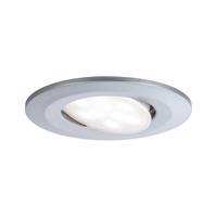 PAULMANN Vestavné svítidlo LED Calla kruhové 1x6,5W matný chrom výklopné 999.32 P 99932 99932