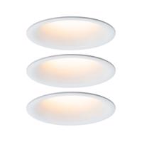 PAULMANN Vestavné svítidlo LED Cymbal 3x6,5W bílá mat proti oslnění stmívatelné 934.19 P 93419 93419