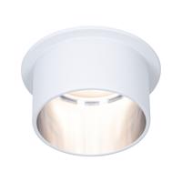 PAULMANN Vestavné svítidlo LED Gil 6W bílá mat kov kartáčovaný IP44 2.700K 3-krokové-stmívatelné 933.84 93384