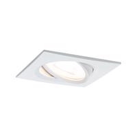 PAULMANN Vestavné svítidlo LED Nova hranaté 1x6,5W bílá mat výklopné 3-krokové-stmívatelné 934.89 P 93489 93489