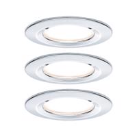 PAULMANN Vestavné svítidlo LED Nova kruhové 3x6,5W chrom nevýklopné 934.63 P 93463 93463