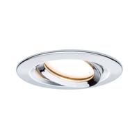 PAULMANN Vestavné svítidlo LED Nova Plus kruhové 1x6,8W chrom výklopné stmívatelné 936.83 P 93683 93683