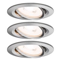 Paulmann vestavné svítidlo LED Reflector Coin 6,8W kov 3ks sada stmívatelné a nastavitelné 939.44 P 93944 93944