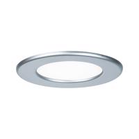 Paulmann Vestavný panel LED kruhové 6W 4000K Chrom mat IP44 920.70 P 92070 92070