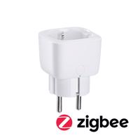 PAULMANN Zásuvka Smart Home Zigbee Smart Plug pro Euro- a Schuko-zástrčku bílá 50131