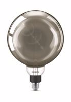 Philips 8718696815069 Vintage LED žárovka E27 G200 6,5W 270lm 4000K stmívatelná, smoky Denní bílá