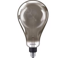 Philips 8718696815106 Vintage LED žárovka E27 A160 6,5W 270lm 4000K stmívatelná, smokyD Denní bílá