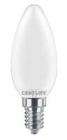 Philips CEN LED ZDROJ FIL. SVÍČKA SATÉN 4W E14 3000K 470LM 360ST INSM1-041430