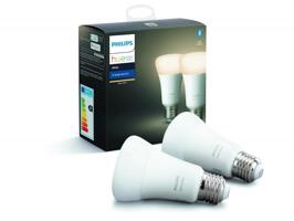 Philips Hue BT LED 9.5W teplá bílá 2 ks stmívatelná LED žárovka E27 806lm 2700K