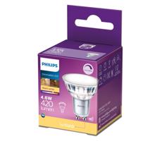 Philips LED Stmívatelná žárovka Philips GU10/4,6W/230V 2700K