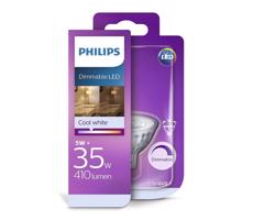 Philips LED Stmívatelná žárovka Philips GU5,3/5W/12V 4000K